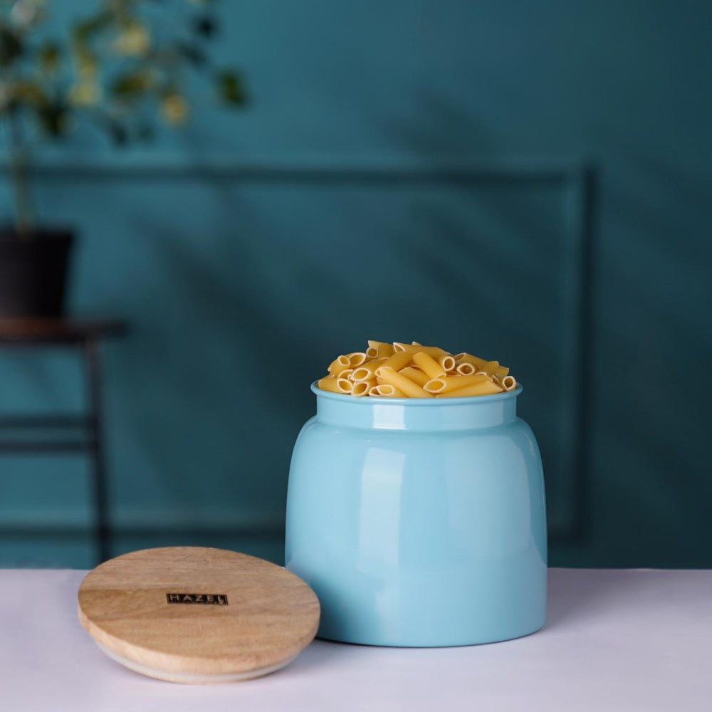 Snack Box with Airtight Lid -   2450 ML (Blue)