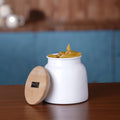 Storage Container with Airtight Lid - 750 ML (White)