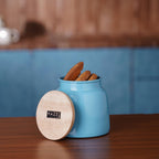 Storage Container with Airtight Lid -   750 ML (Blue)