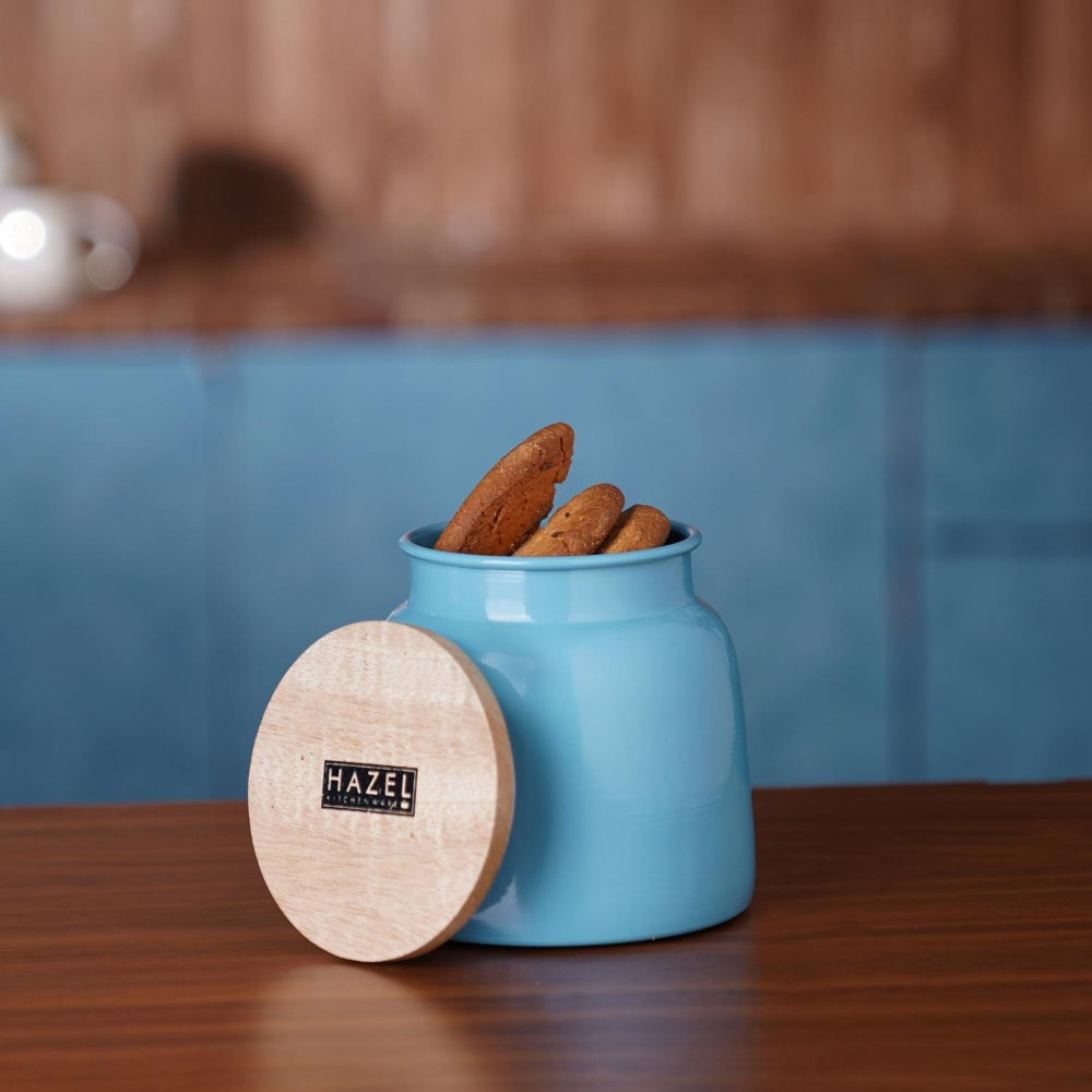 Storage Container with Airtight Lid -   750 ML (Blue)