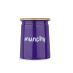 Big Snacks Container with Airtight Lid -   2350 ML (Purple)