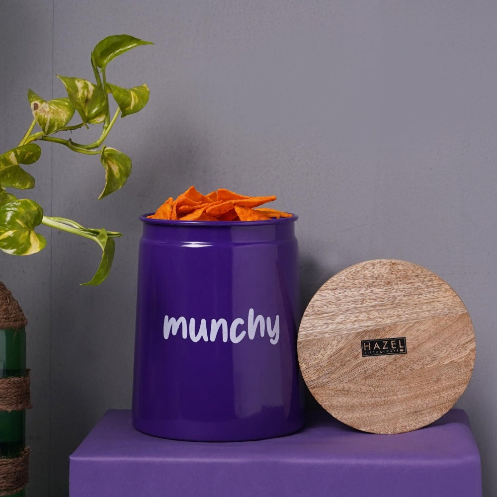 Airtight Snack Storage Containers Set, Leakproof Kitchen Jars