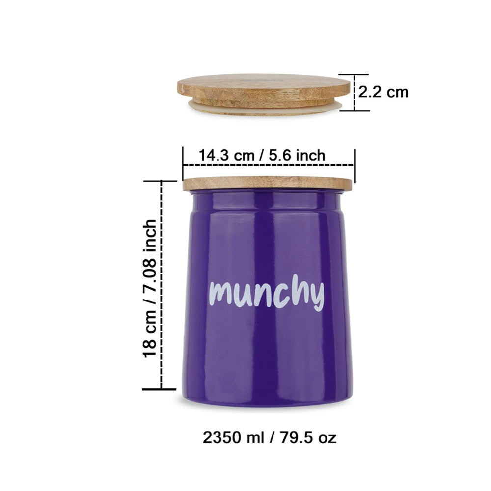 Airtight Snack Storage Containers Set, Leakproof Kitchen Jars