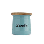 Airtight Containers for Snacks -   225 ML (Teal)