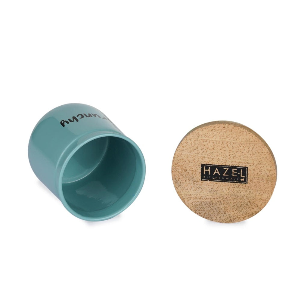 Airtight Containers for Snacks -   225 ML (Teal)
