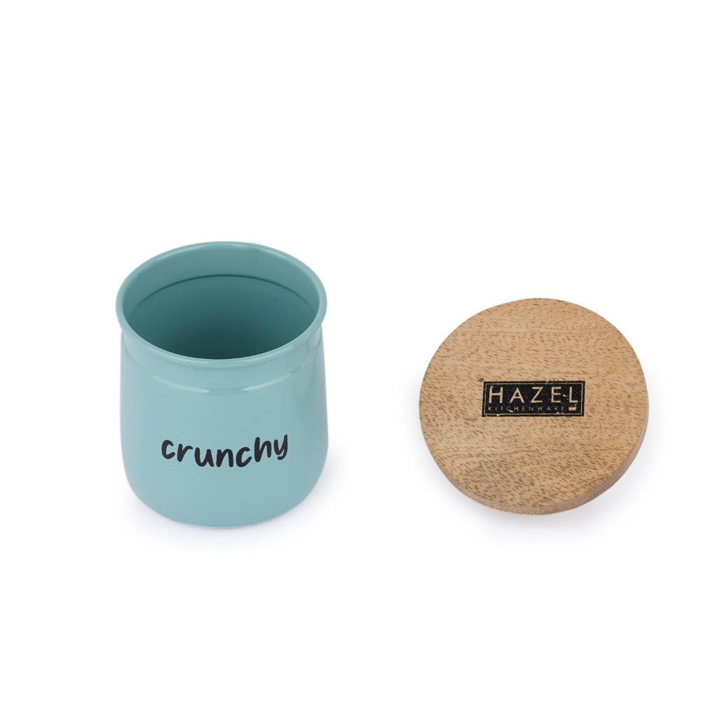 Airtight Containers for Snacks -   225 ML (Teal)