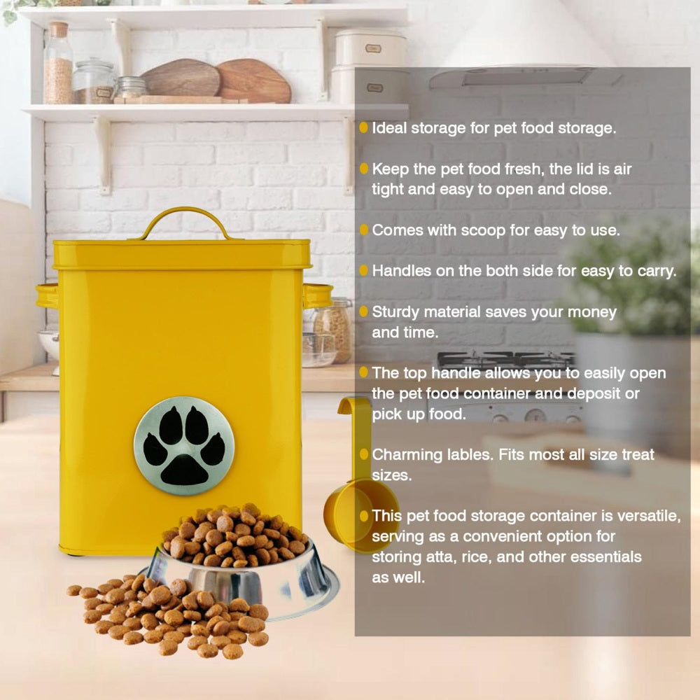 Airtight Pet Food Storage Container with Lid, 6600 ml