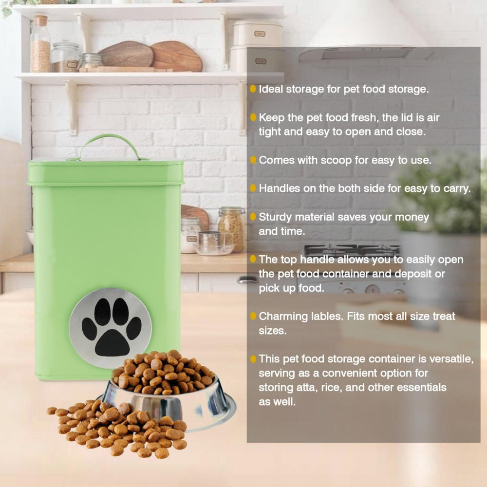 Airtight Pet Food Storage Container with Lid, 3200 ml