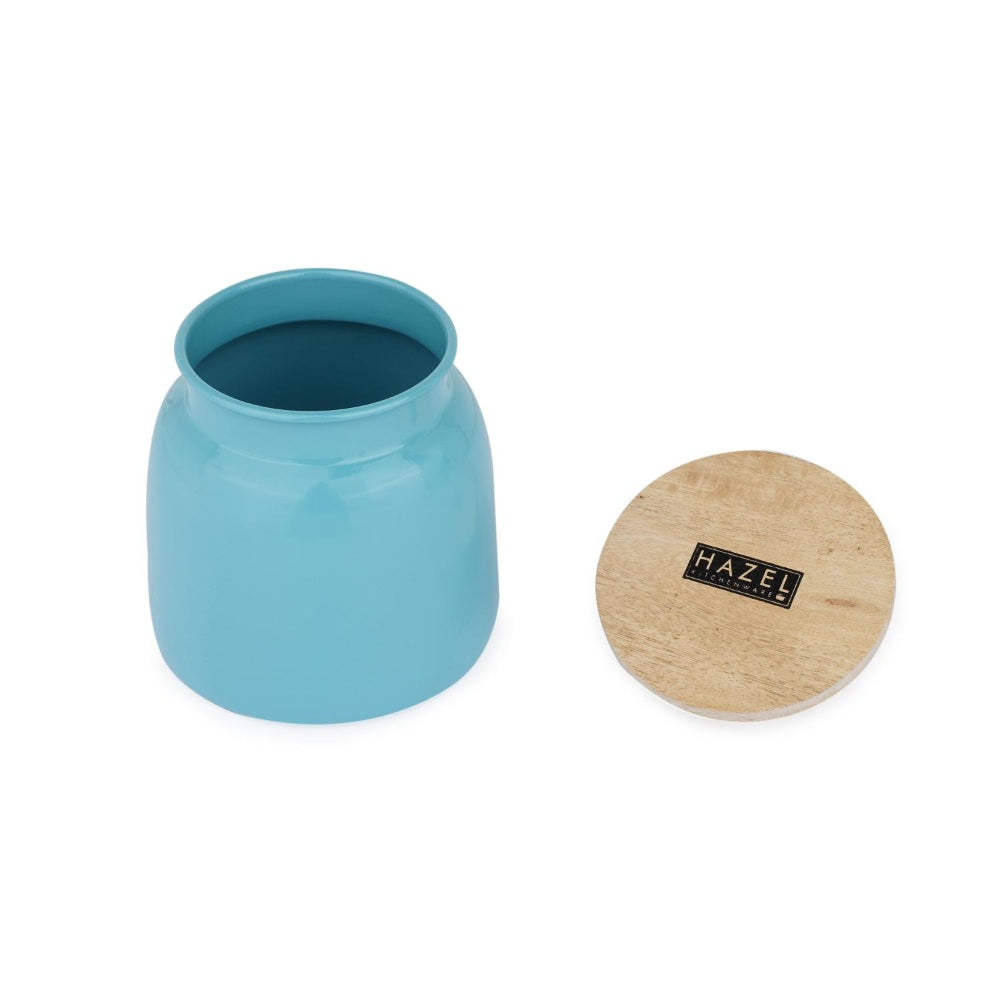 Storage Containers for Kitchen - Set of 2, Yellow & Blue (750 ML)