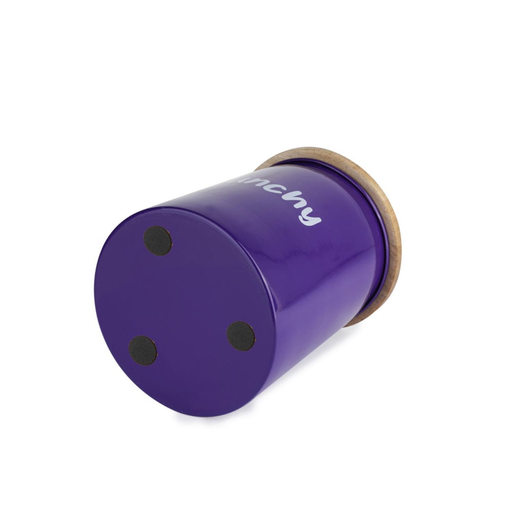 Airtight Containers for Snacks - Set of 2, , Purple & Teal (2350 ML, 225 ML)