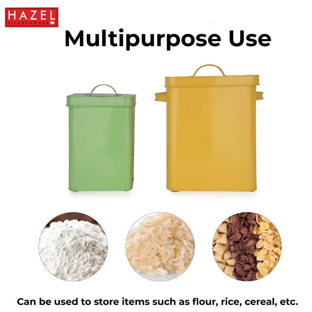 Airtight Pet Food Storage Containers with Lid, 6600 ml & 3200 ml - Set of 2