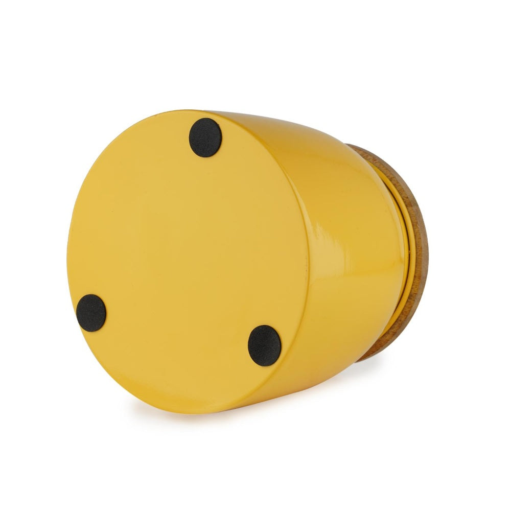 Storage Container with Airtight Lid -   2450 ML (Yellow)