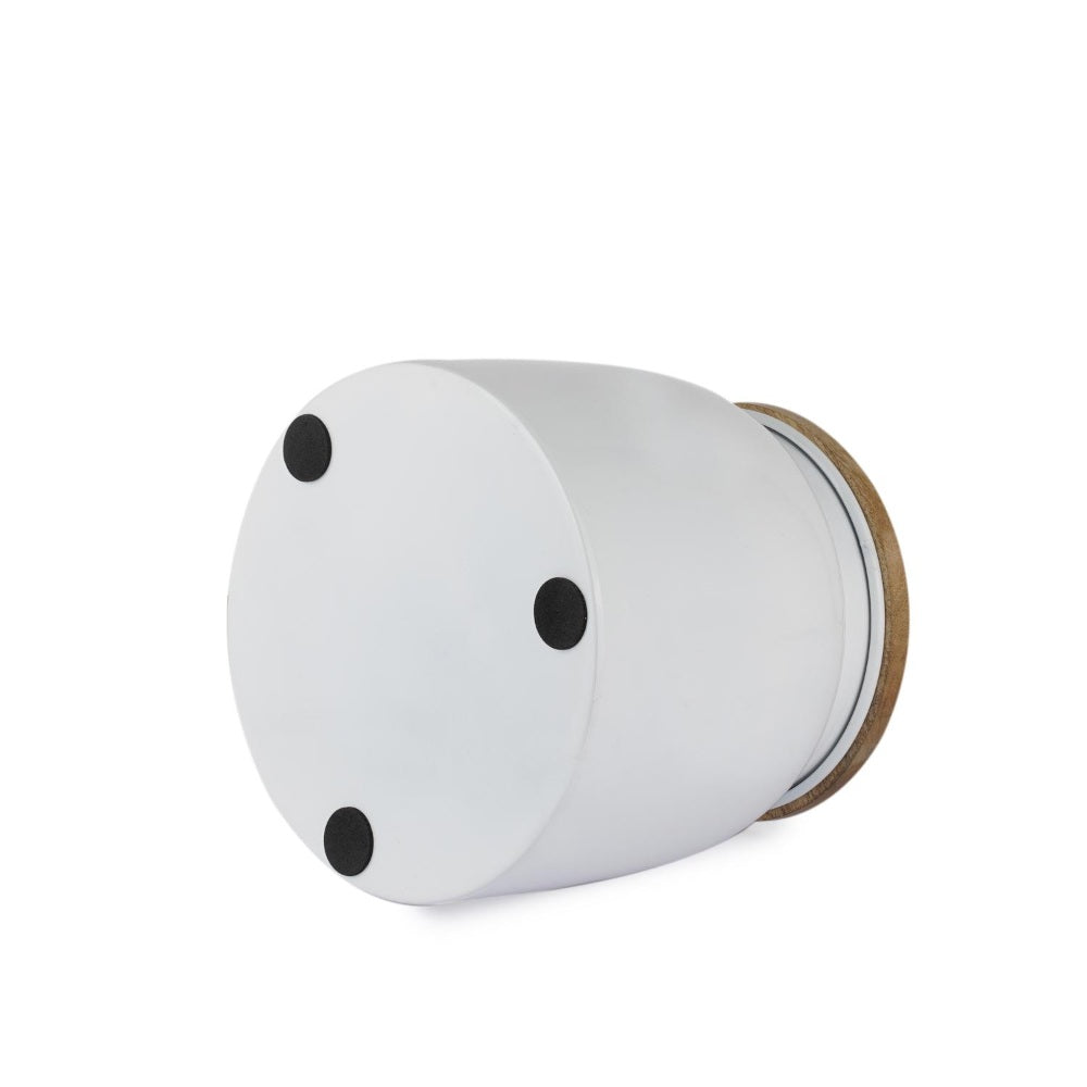 Snack Container with Airtight Lid -   2450 ML (White)