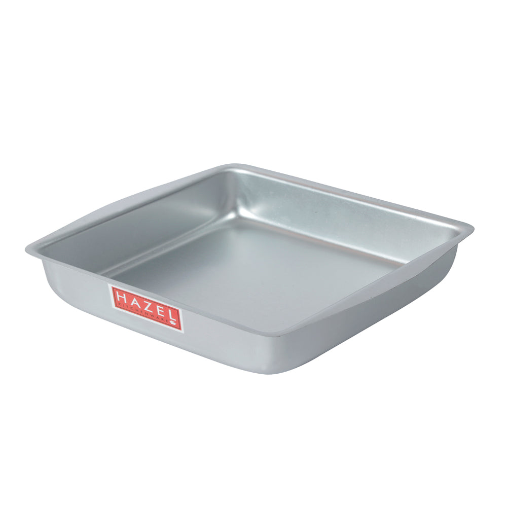 Aluminium Square Shape Cake Mould - Large