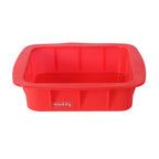 Small Silicone Square & Heart Shape Cake Mould, Set of 2