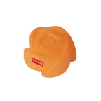 Silicone Rose Shape Muffin Mould , 12pcs - Orange