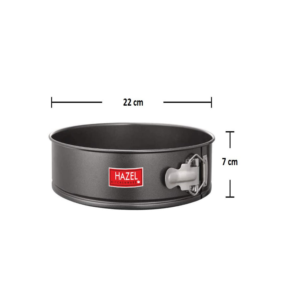 Aluminium Non Stick Springform Cake Mould – 22 cm, 1000 ML