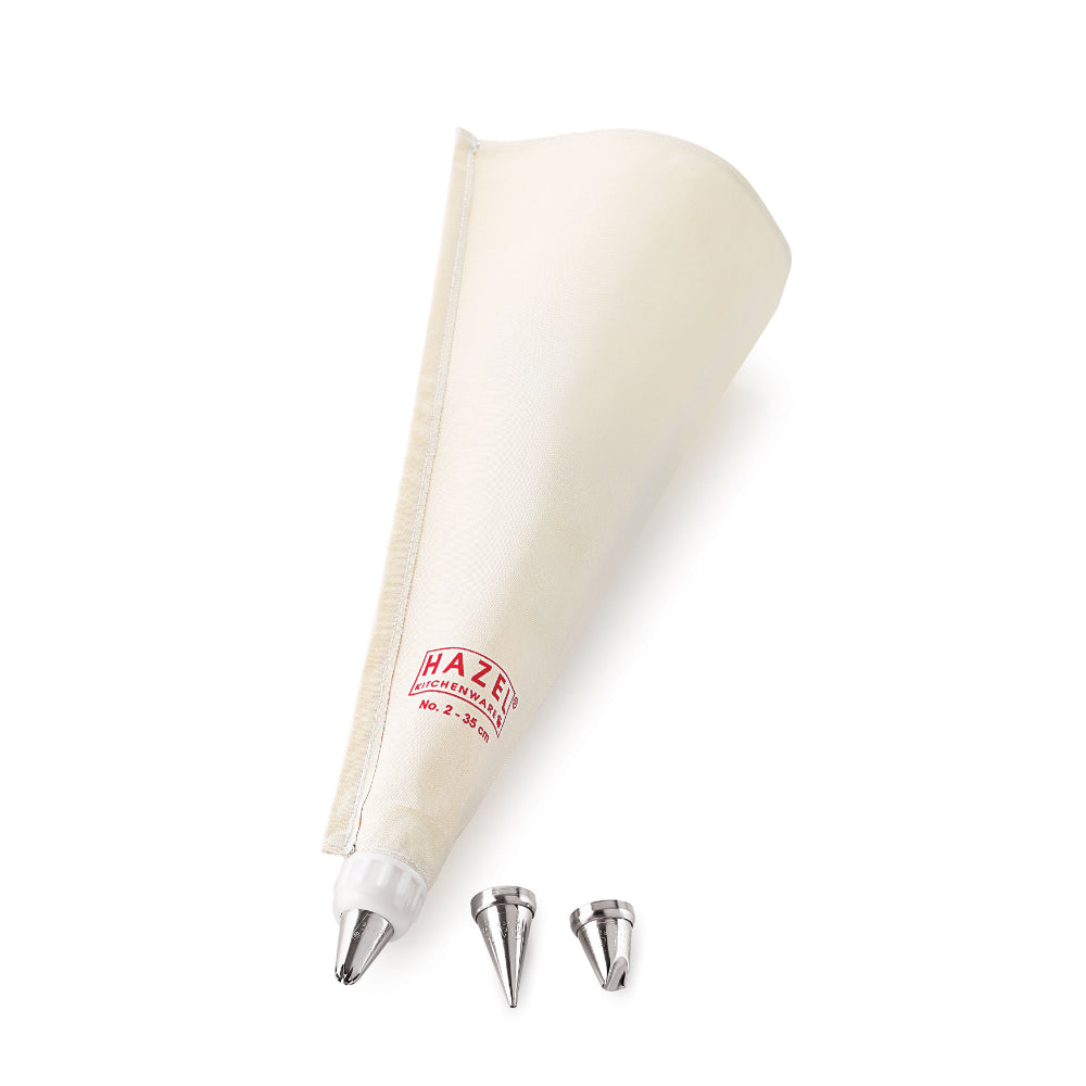 Reusable Cotton Piping Bag with Nozzles for Cake Decorating & Icing Tools