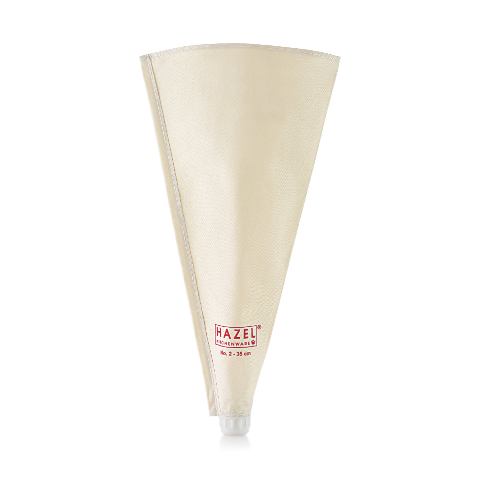Reusable Piping Bag - 2 Cake Icing Bag with 3 Nozzles