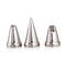 Cake Nozzle Set (3 pcs) – N2 Round, N8 Star, N15 Rufflee