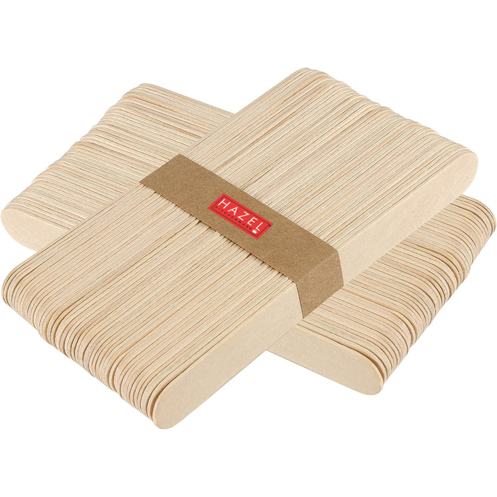 Wooden Ice Cream Sticks – Pack of 120, Beige