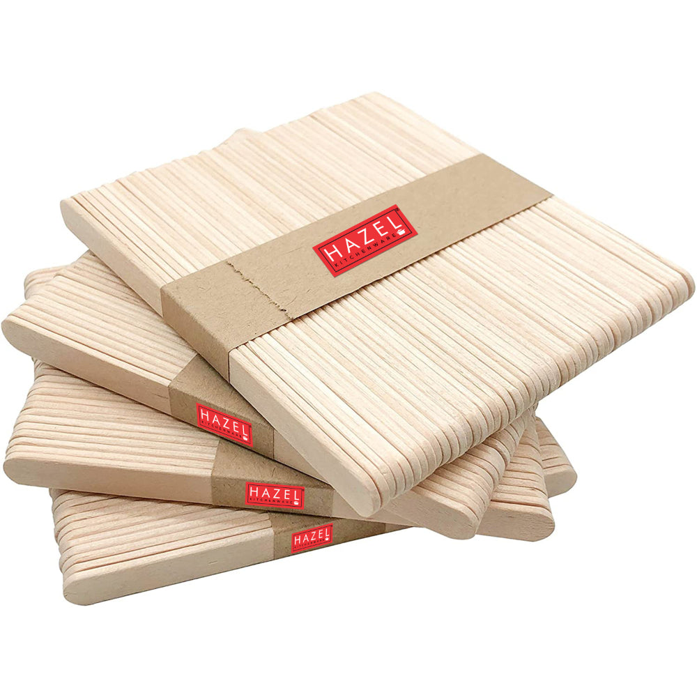 Wooden Ice Cream Sticks – Pack of 480, Beige