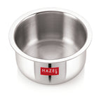 Triply Stainless Steel Induction Bottom Tope With Steel Lid, 3 L, 20.5 cm