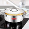 Triply Stainless Steel Casserole With Lid, 3.2 L, 20.5 cm |Induction Base Cook and Serve Pot