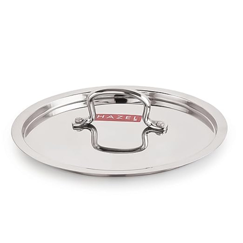 Triply Stainless Steel Casserole With Lid, 3.2 L, 20.5 cm |Induction Base Cook and Serve Pot