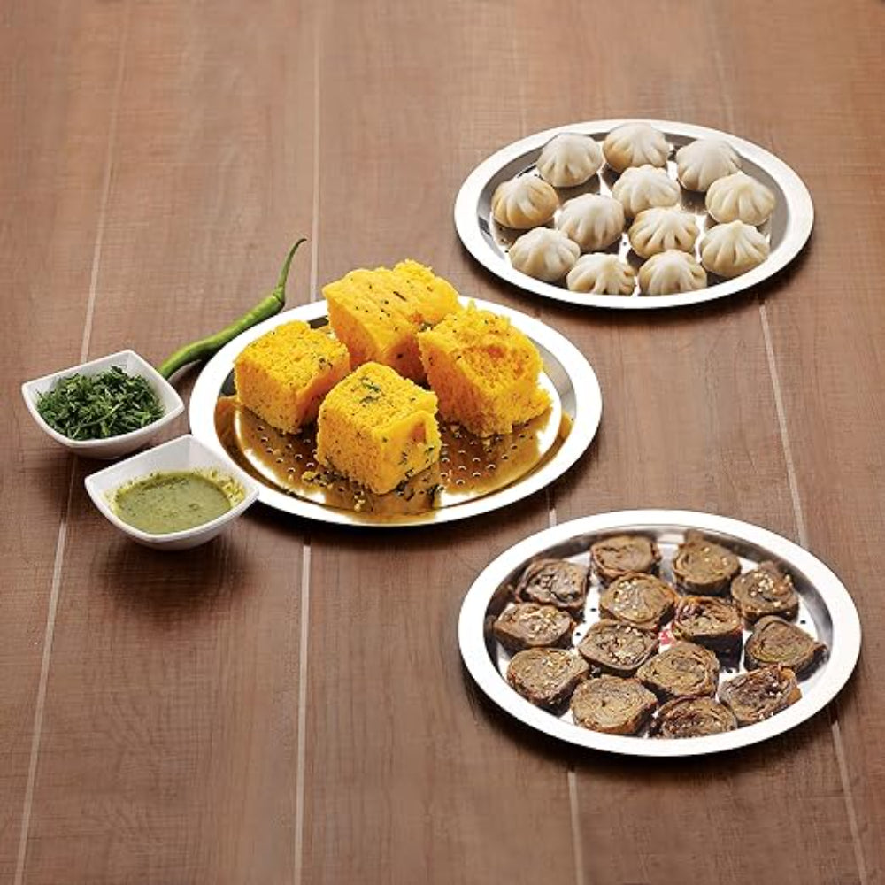 Stainless Steel Cookware Lid with Hole for Tope Patila Kadai