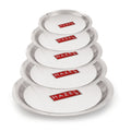 Stainless Steel Cover Lids  – 5 Pieces ( 16.8 cm to 22.5 cm)