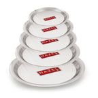 Stainless Steel Cover Lids  – 5 Pieces ( 16.8 cm to 22.5 cm)