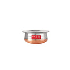 Steel Copper Bottom Urli / Handi With Lid  - 1000 ML