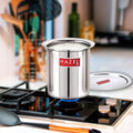 Stainless Steel Milk Boiler Pot with Lid – 1050 ML