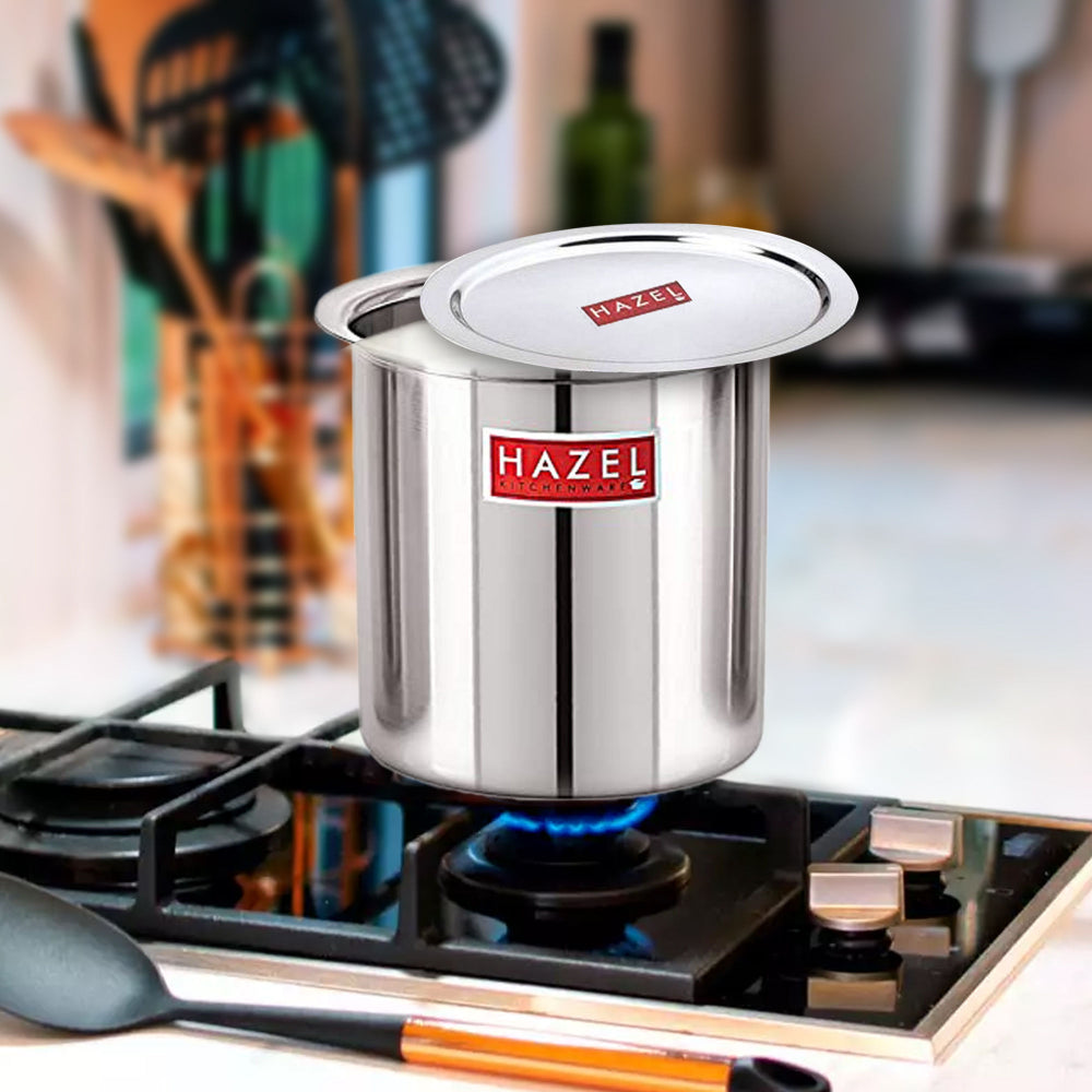 Stainless Steel Gunj with Lid - 1800ML