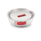 Aluminium Tasra with Lid, 4300 ML - Set of 2