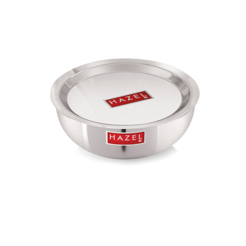 Aluminium Tasra with Lid – 2.3 L, 24.7cm