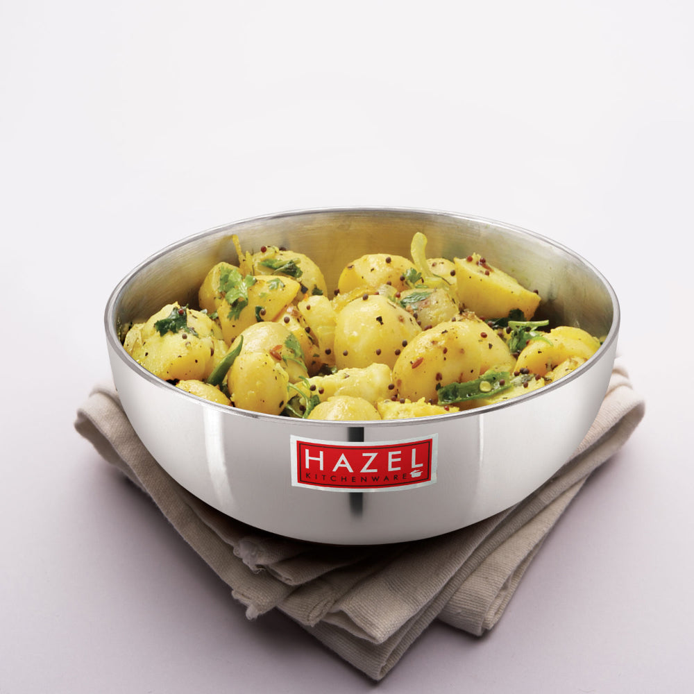 Aluminium Tasra with Lid – 3.8 L, 27.6cm