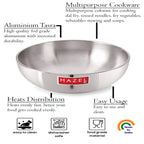 Aluminium Tasra with Lid – 4.7 L, 30 cm