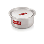 Induction Base Aluminium Tope(Patila) with Lid – 3000 ML, 22.5 cm