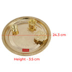 Brass Aarti Thali For Puja & Worship
