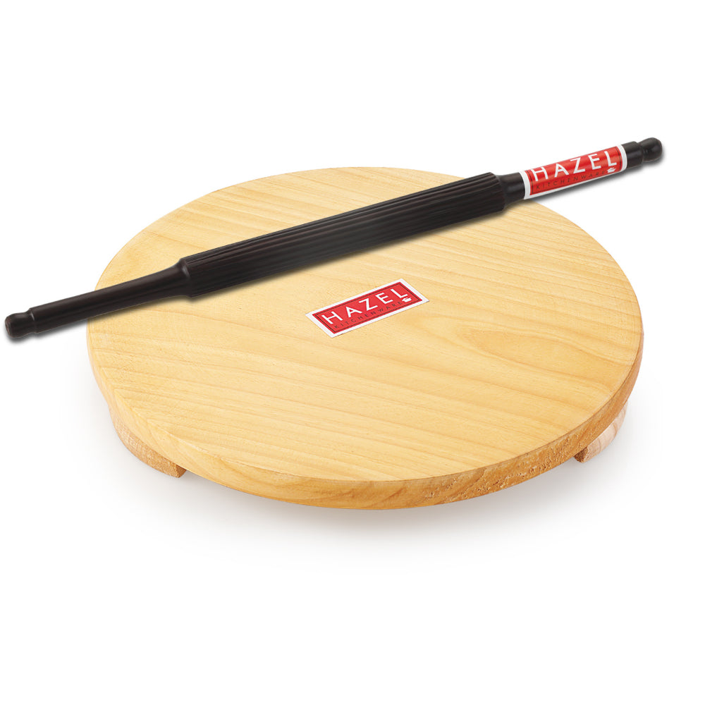Wooden Chakla Belan Set, 24 cm