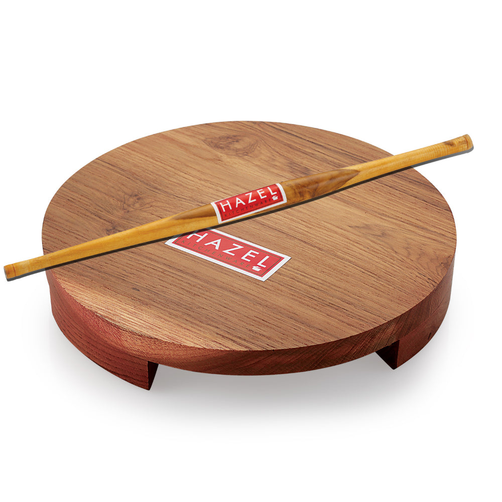 Roti Maker (23cm) With Sheesham Rolling Pin(36cm)