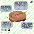 Wooden Chakla Belan Set - 24cm, 36cm