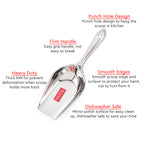 Stainless Steel Flour Scoop - Set of 5