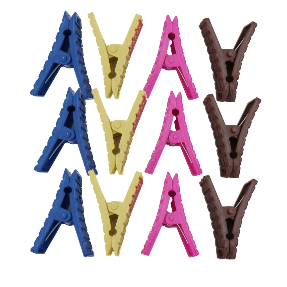 Plastic Cloth Clip – 12 Pcs
