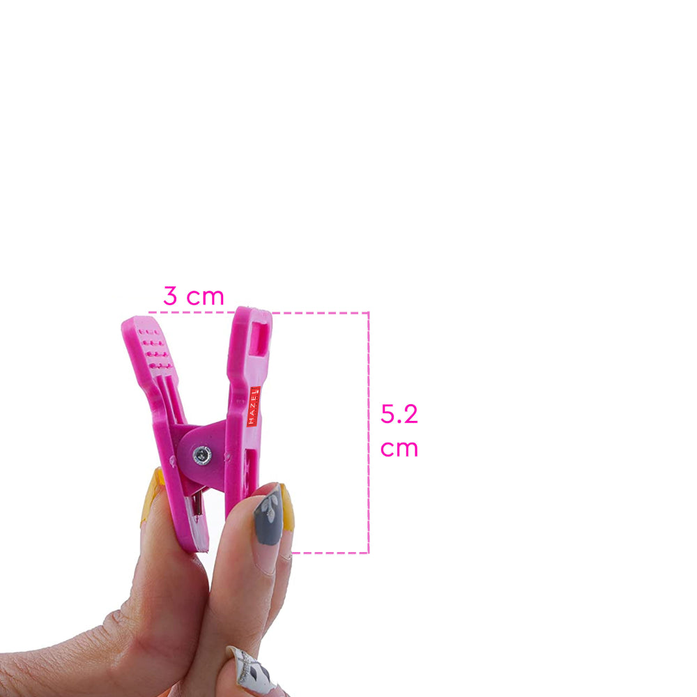 Plastic Cloth Clips for Drying, Set of 12