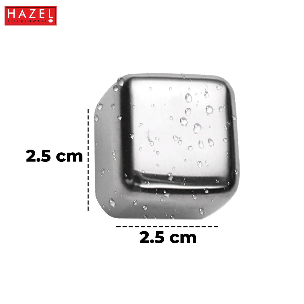 Reusable Stainless Steel Ice Cubes (Set of 2)