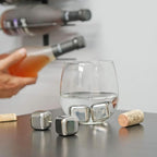 Reusable Stainless Steel Ice Cubes (Set of 2)