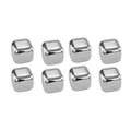 Reusable Stainless Steel Ice Cubes (Set of 8)